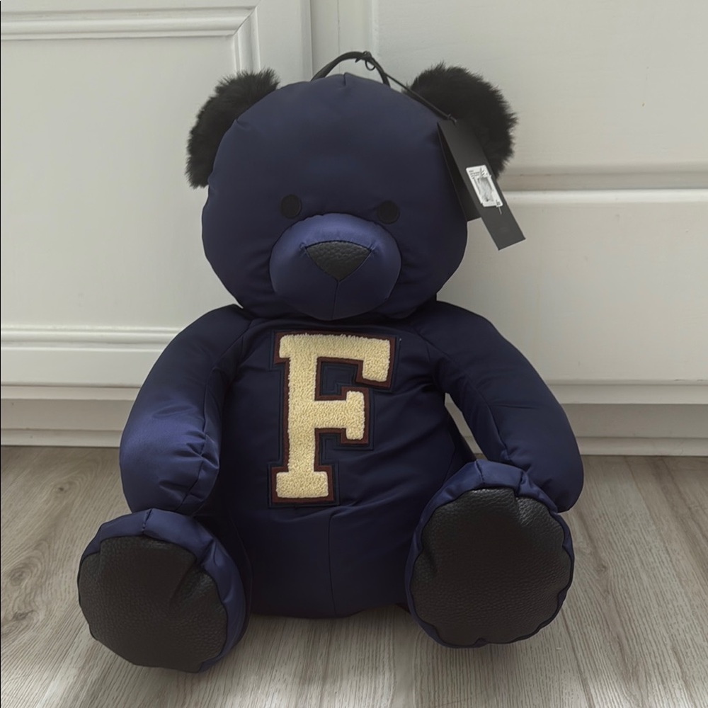 Rihanna Fenty Puma Navy Teddy Bear with Letter F